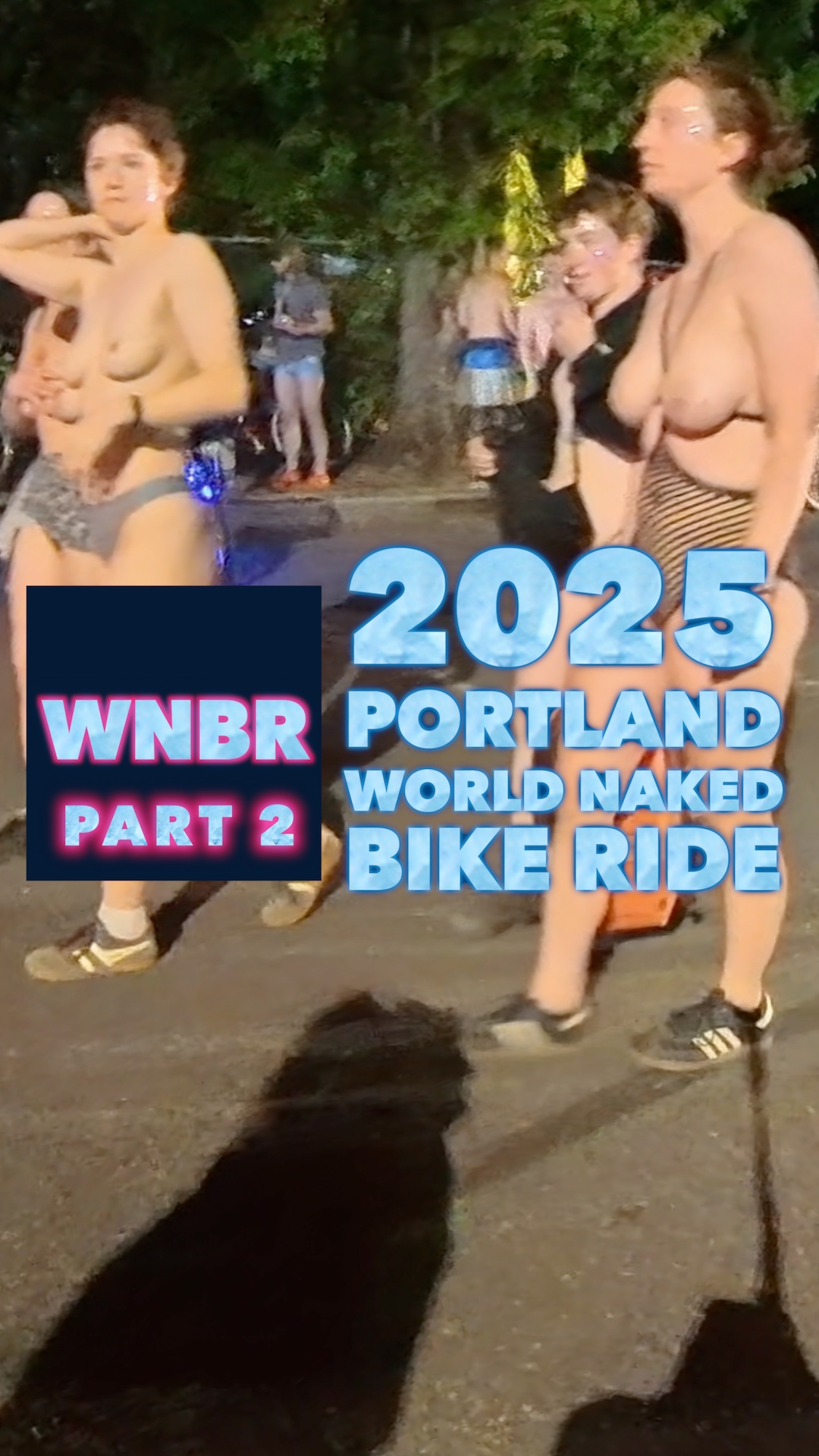 Poster for 2025 WNBR Portland Oregon After Party 2