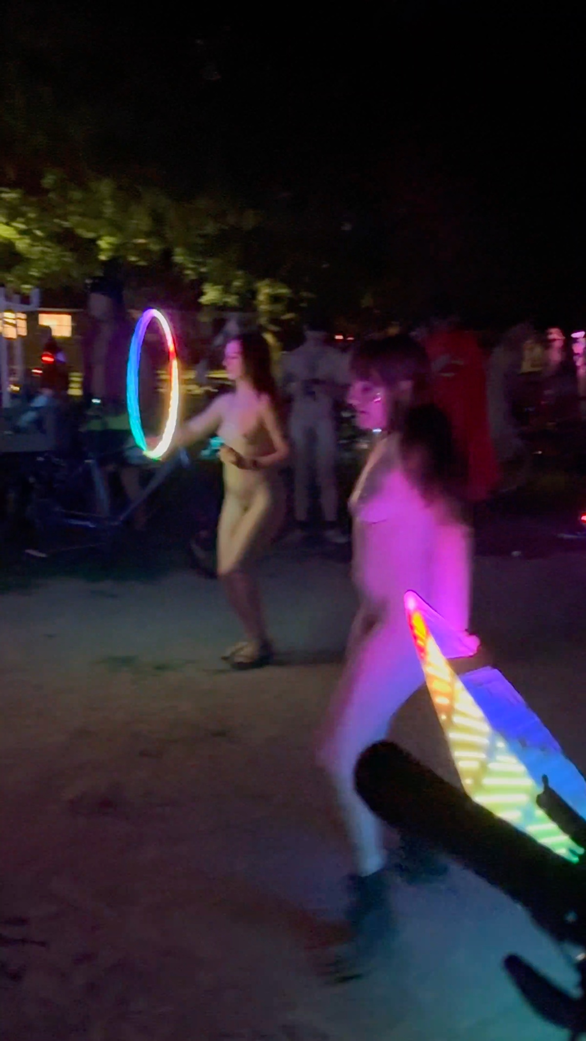 Poster for Beautiful Naked Dancing Ladies - World Naked Bike Ride Portland July 26th 2026